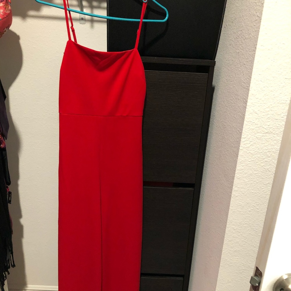 Red Urban Outfitters Romper